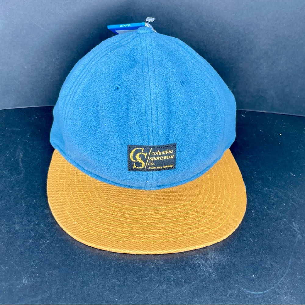 Columbia Sportswear Bugaboo Fleece Cap Dad Hat One Size Blue Fleece Unisex NWT